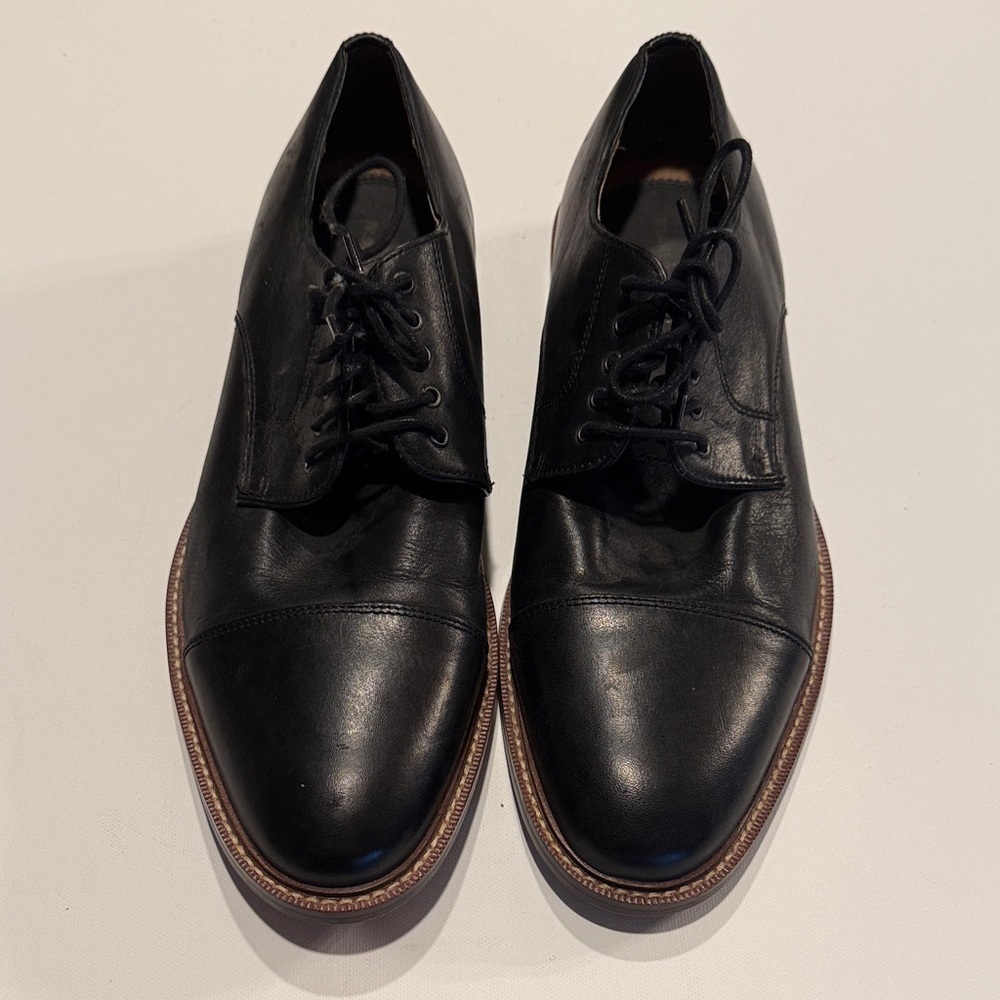 Blake Mckay Elegant Black Leather Men's Oxfords